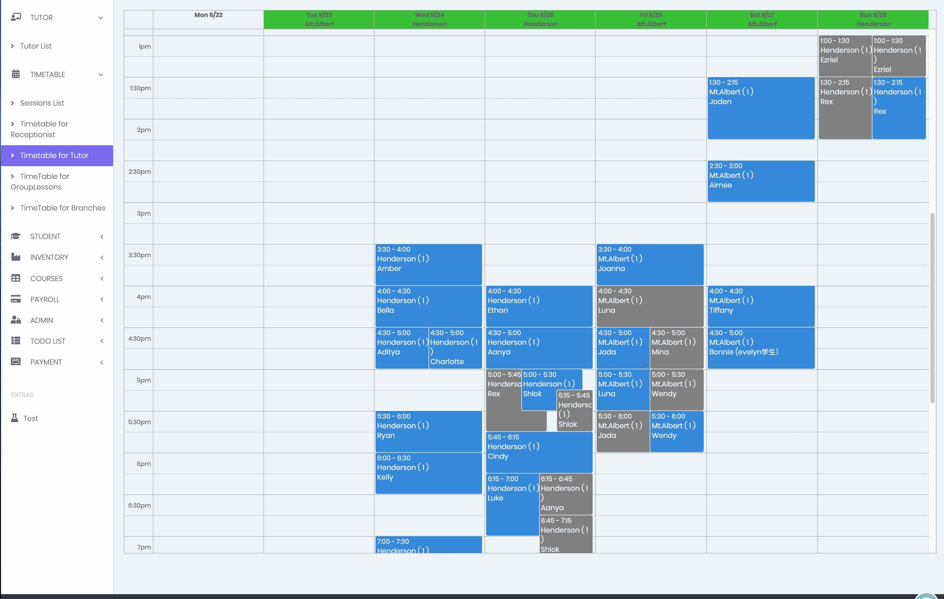 AMA School Management System - Custom software development image 2