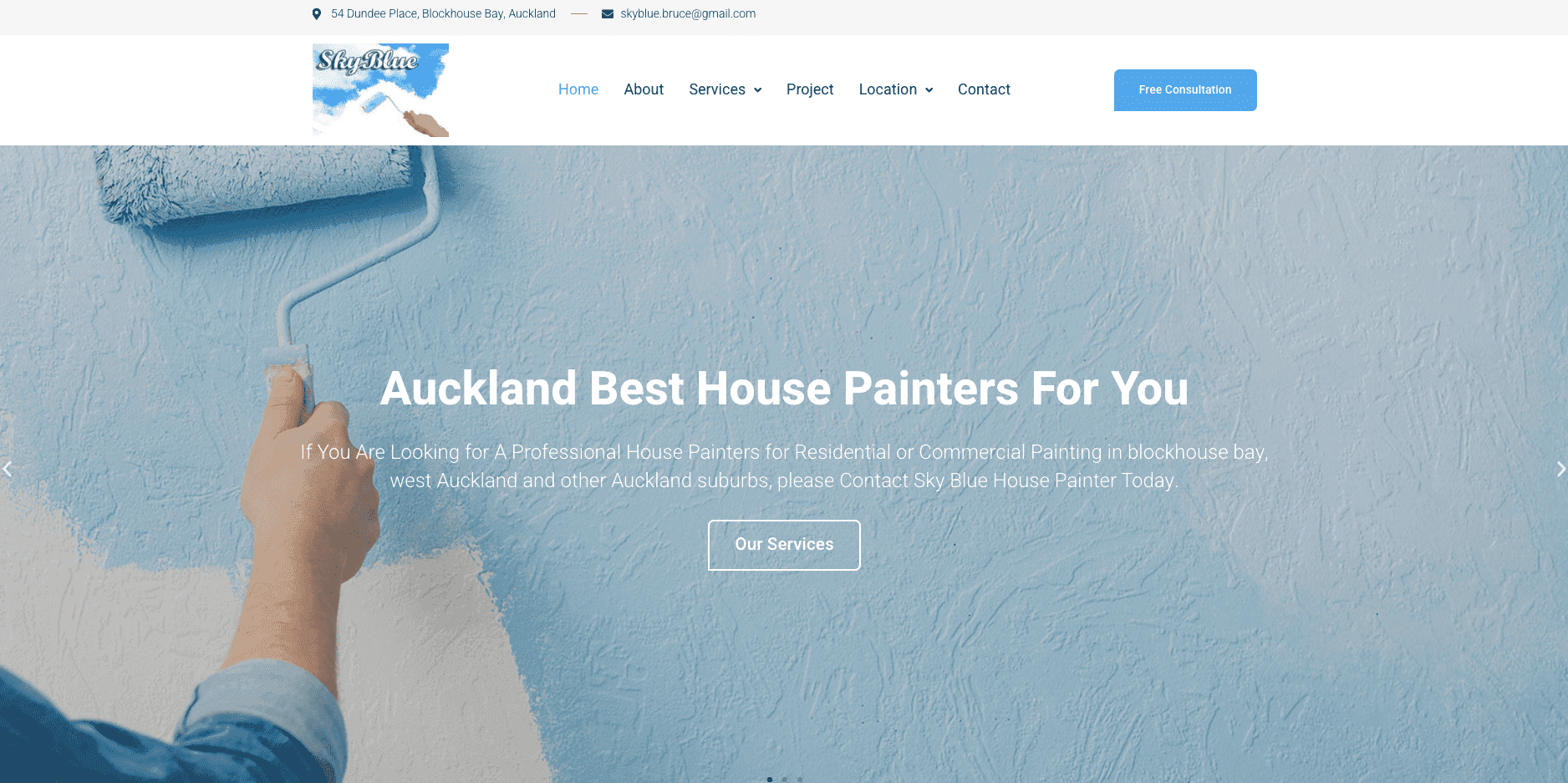 Sky Blue Construction - Painting & Plastering image 1