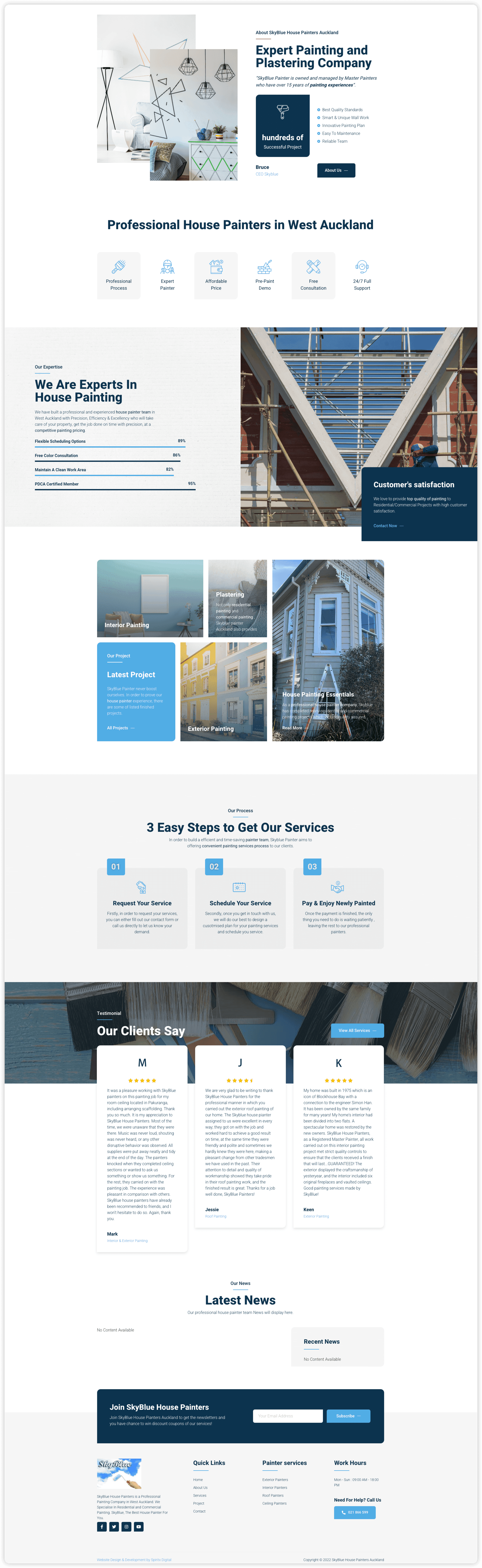 Sky Blue Construction - Painting & Plastering image 3
