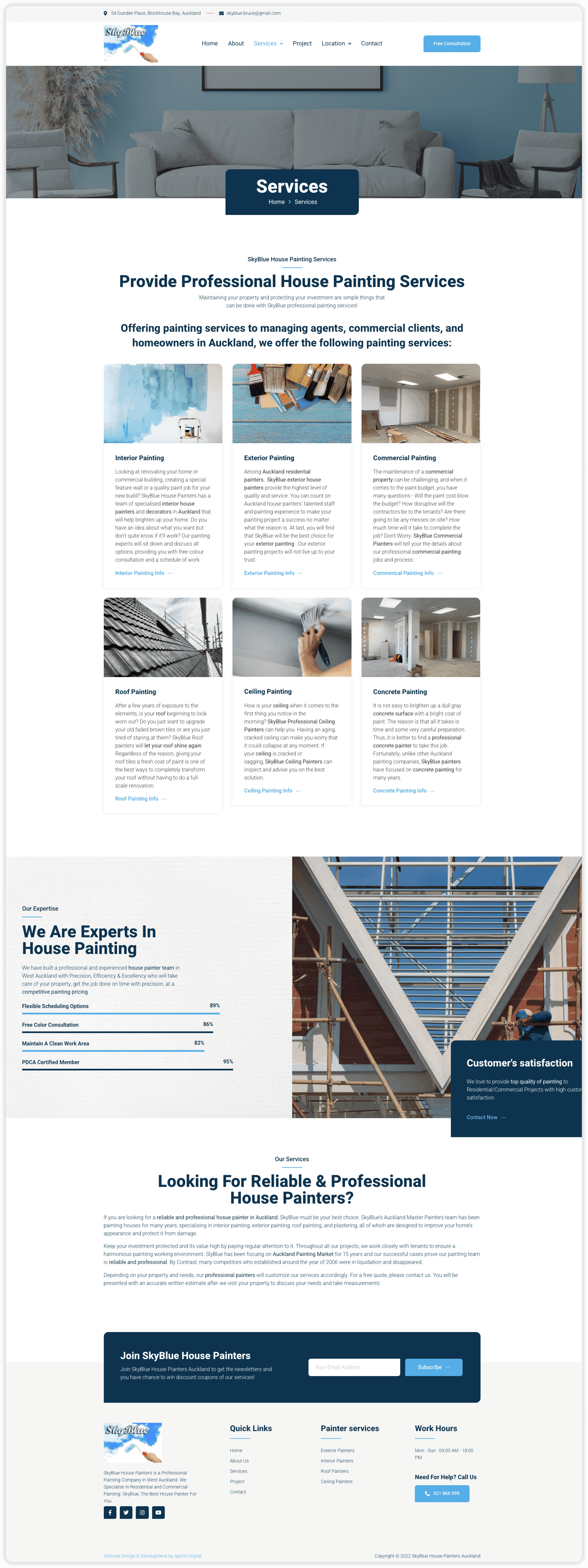 Sky Blue Construction - Painting & Plastering image 4
