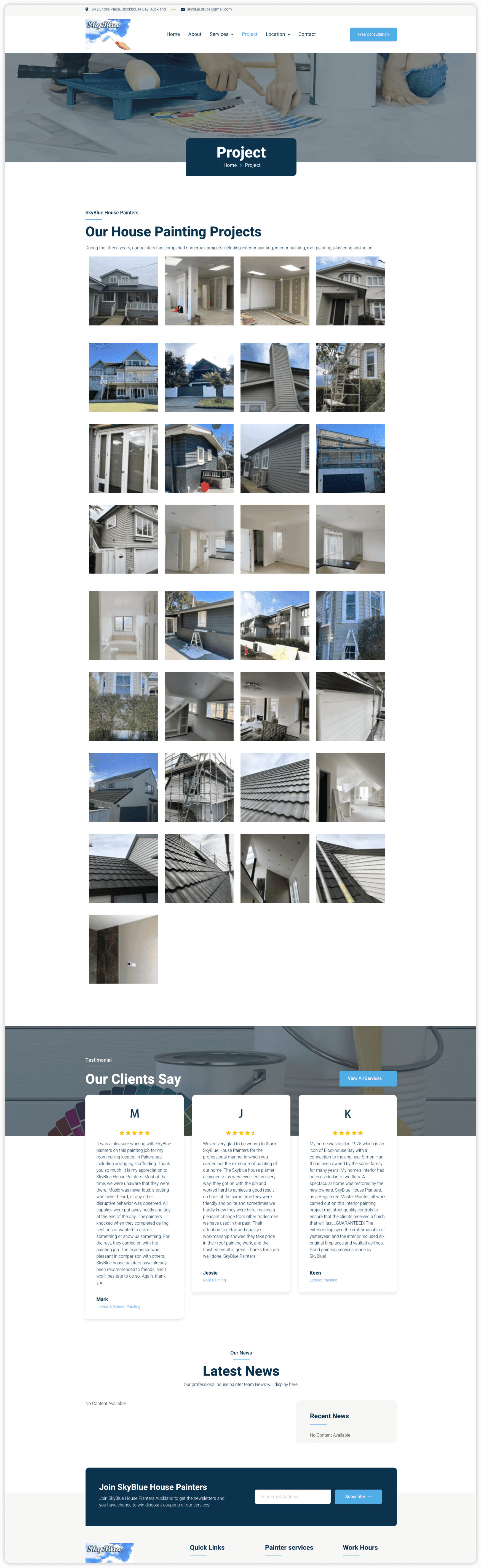 Sky Blue Construction - Painting & Plastering image 5