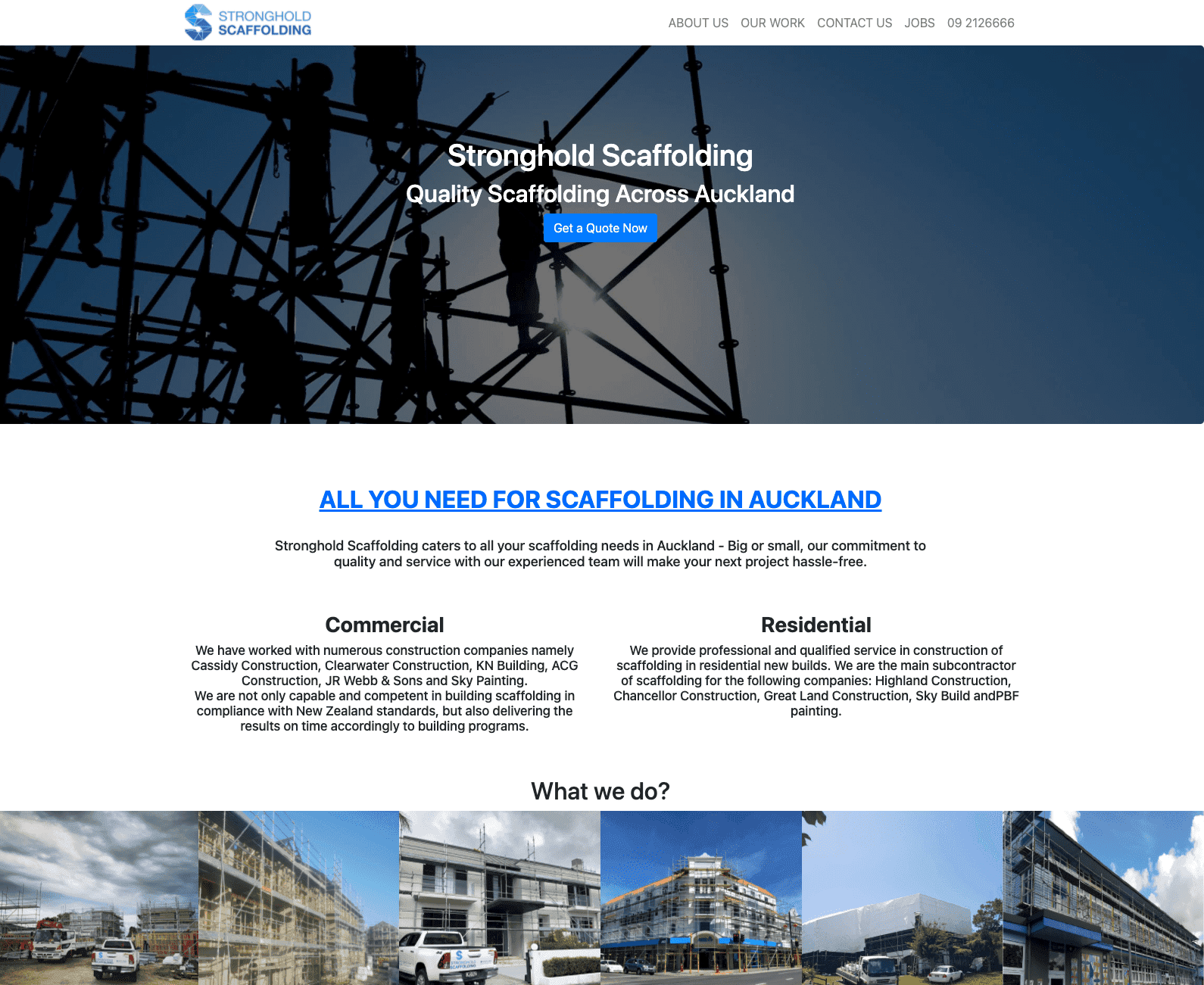 Stronghold Scaffolding - Scaffolding image 1