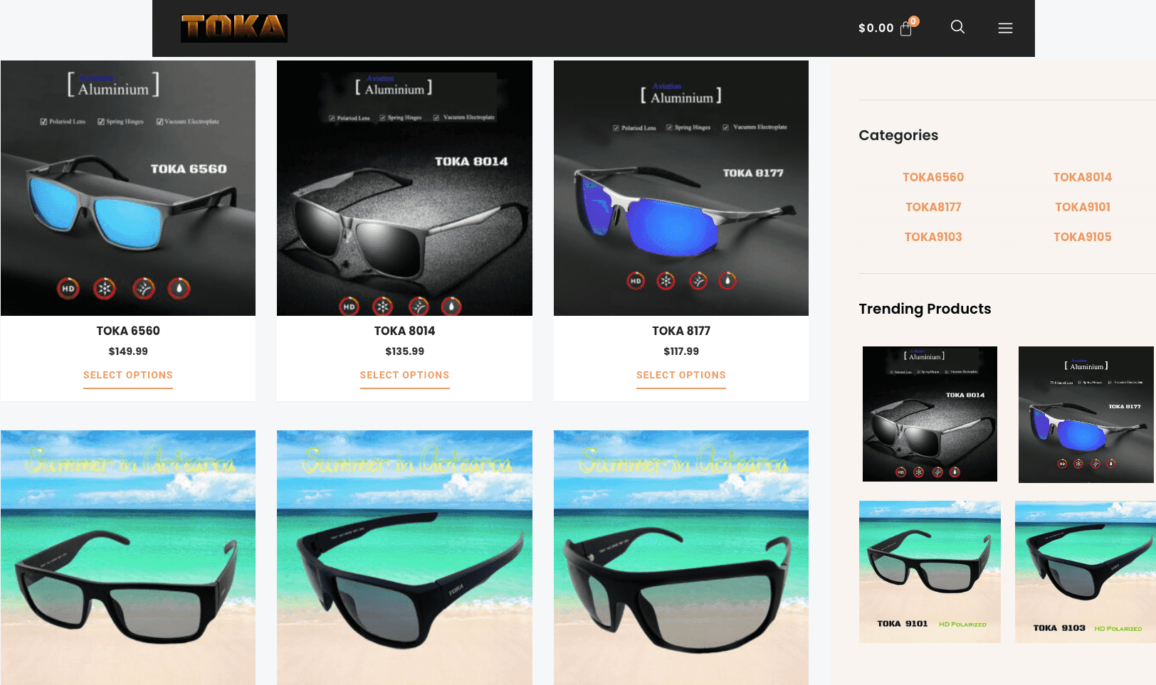 TOKA sunglasses - Fashion image 5