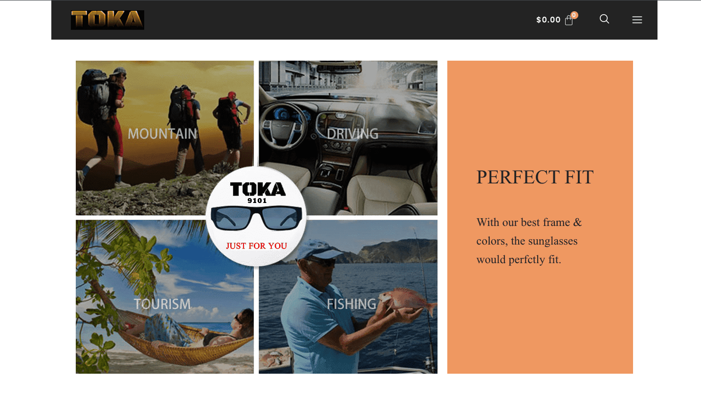 TOKA sunglasses - Fashion image 7