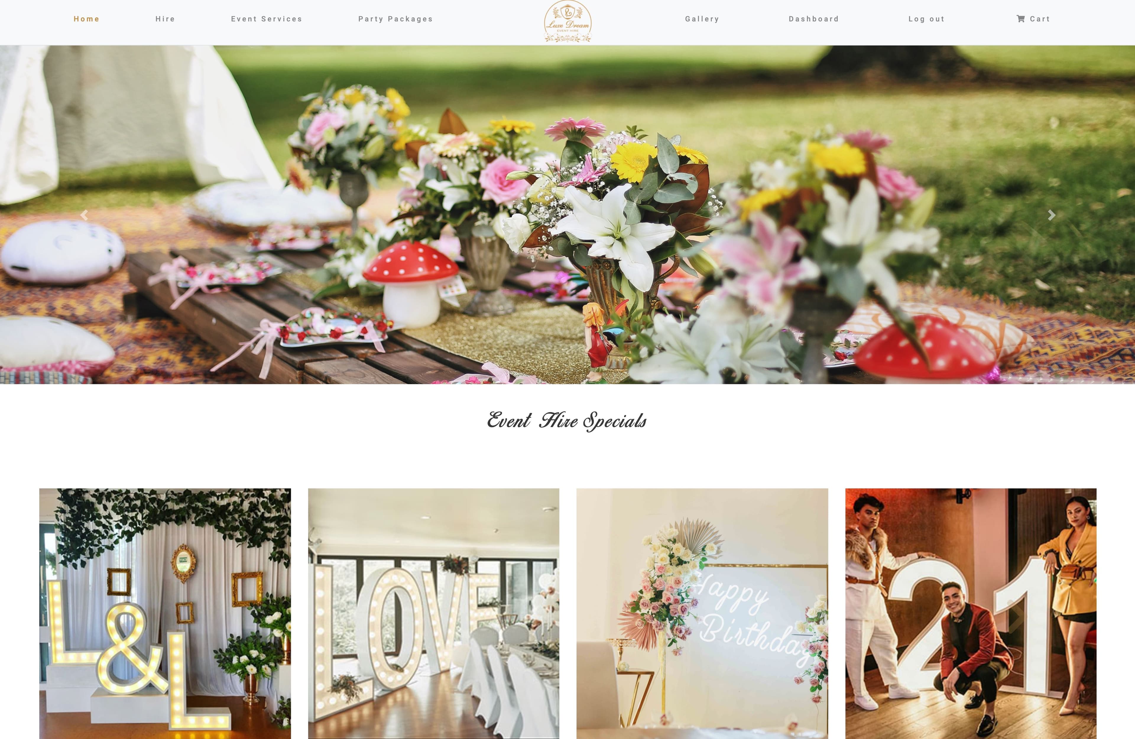 Luxedream Event Hire - Wedding