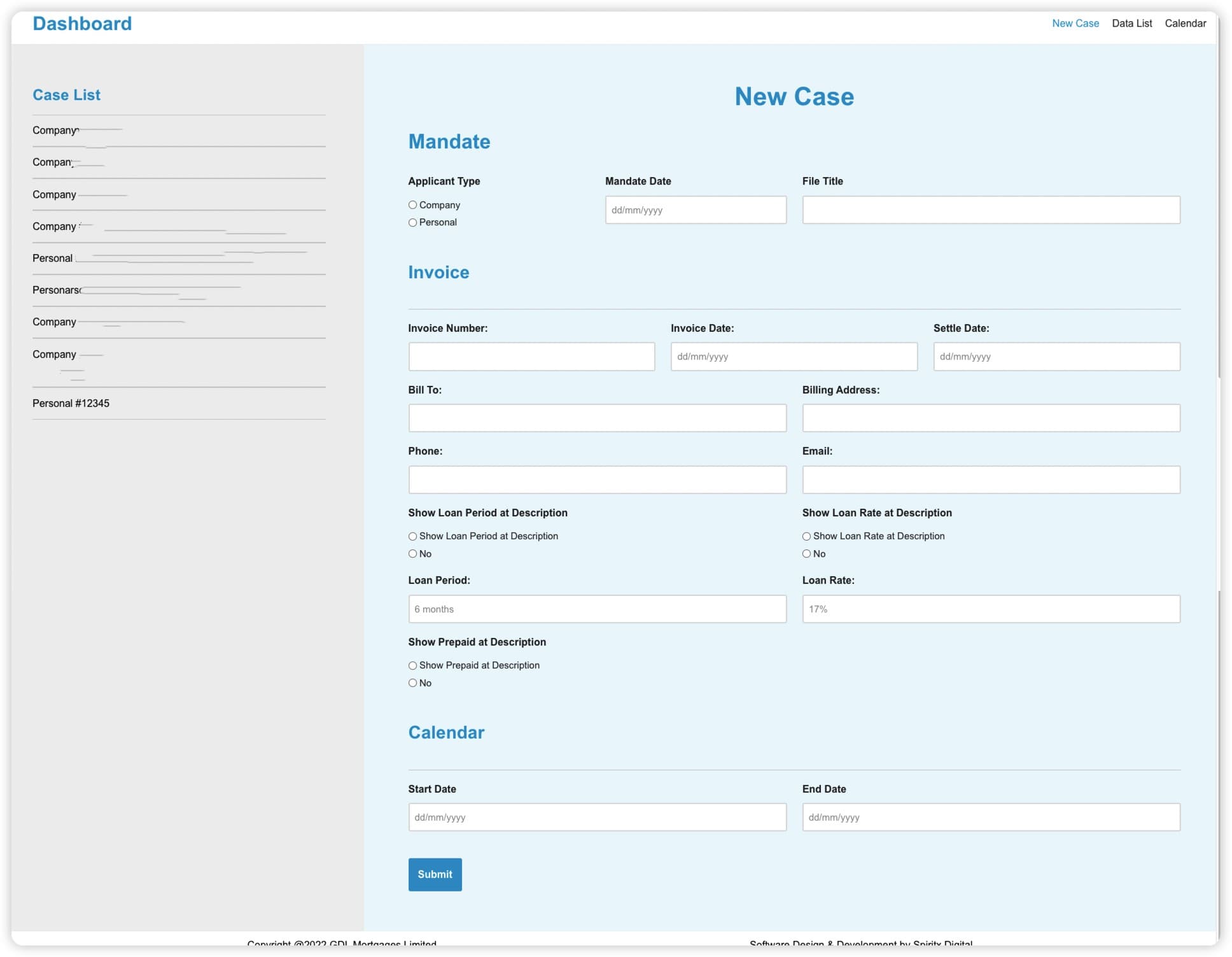 GDL Mortgages File management System