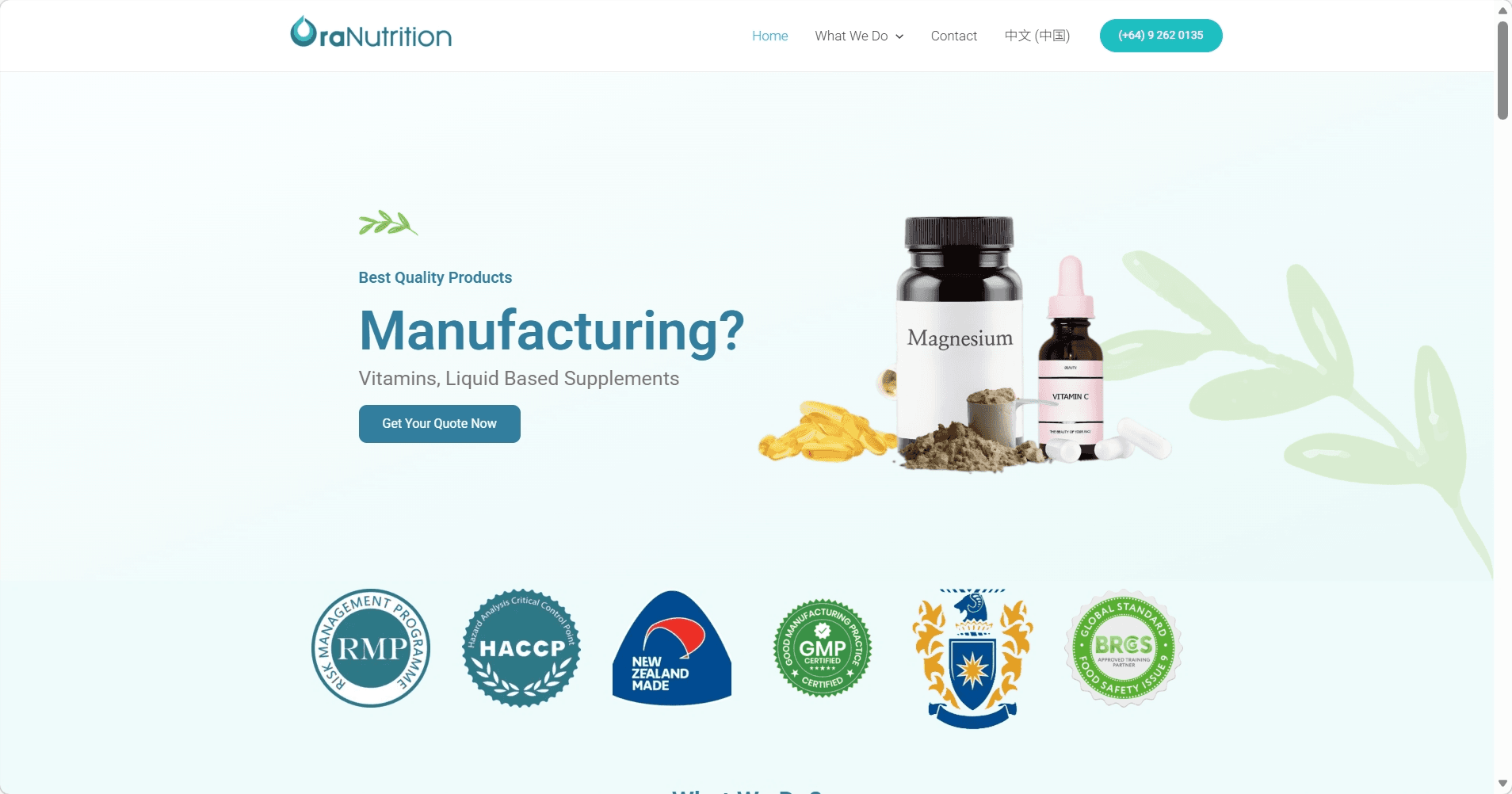 Oranutrition - Manufacturer