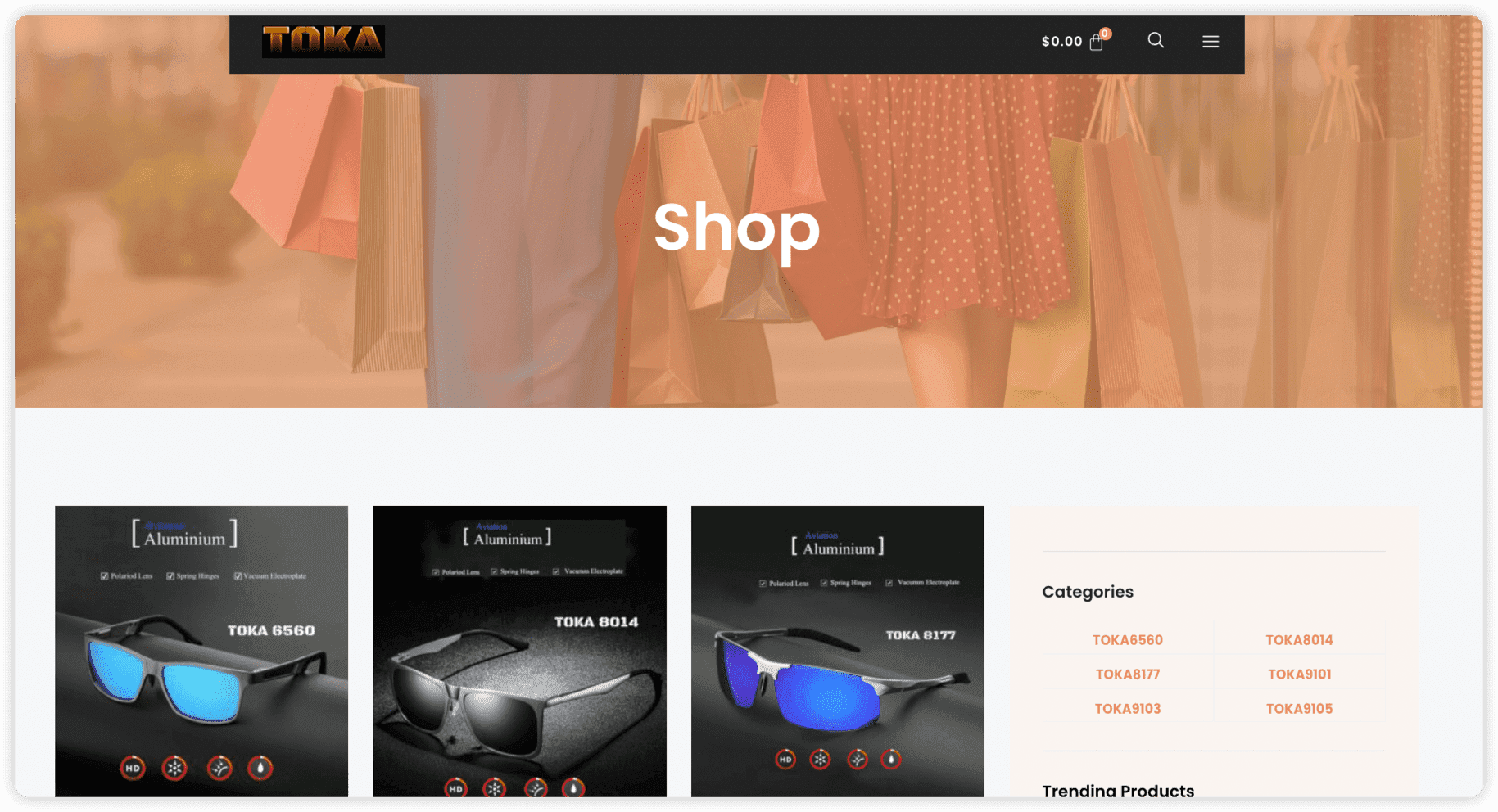 TOKA sunglasses - Fashion